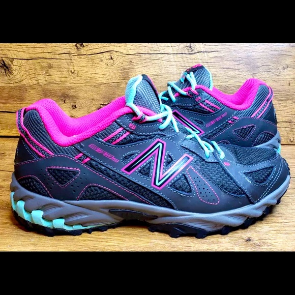 New Balance | Shoes | Womens New Balance 573 V2 Trail Running Grey Teal  Pink Sneaker Shoe Sz 8 | Poshmark